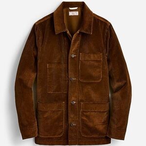 Like New. JCrew Men’s Wallace & Barnes Corduroy Chore Jacket, size S